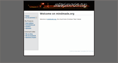 Desktop Screenshot of mindmade.org